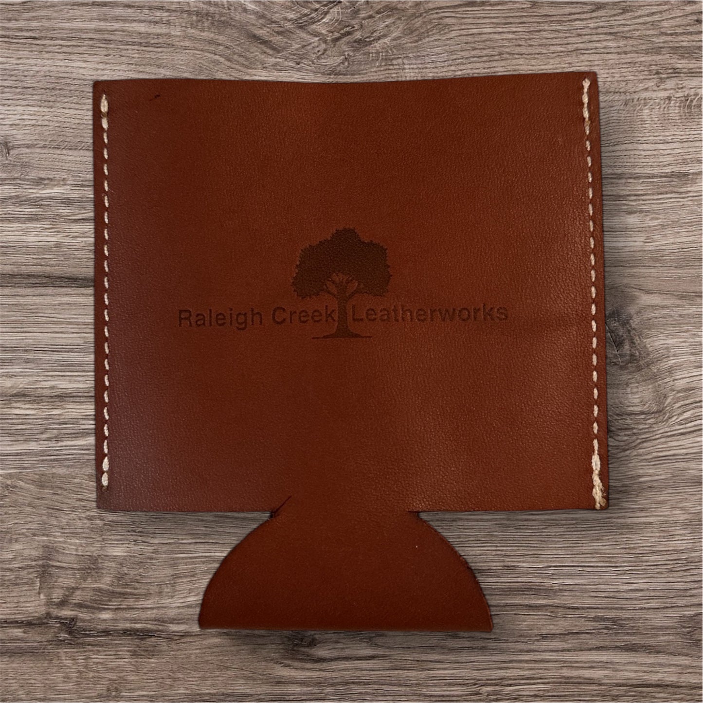 Leather koozie